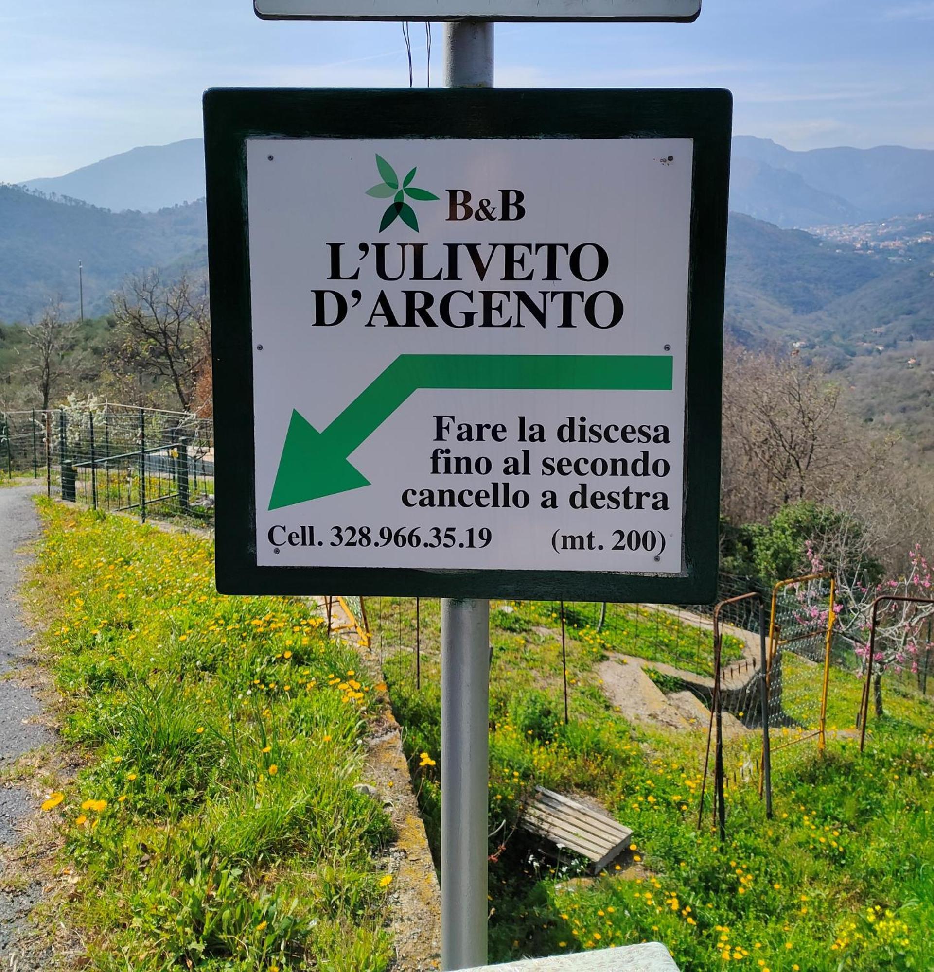L'Uliveto D'Argento Panzió Finale Ligure Kültér fotó
